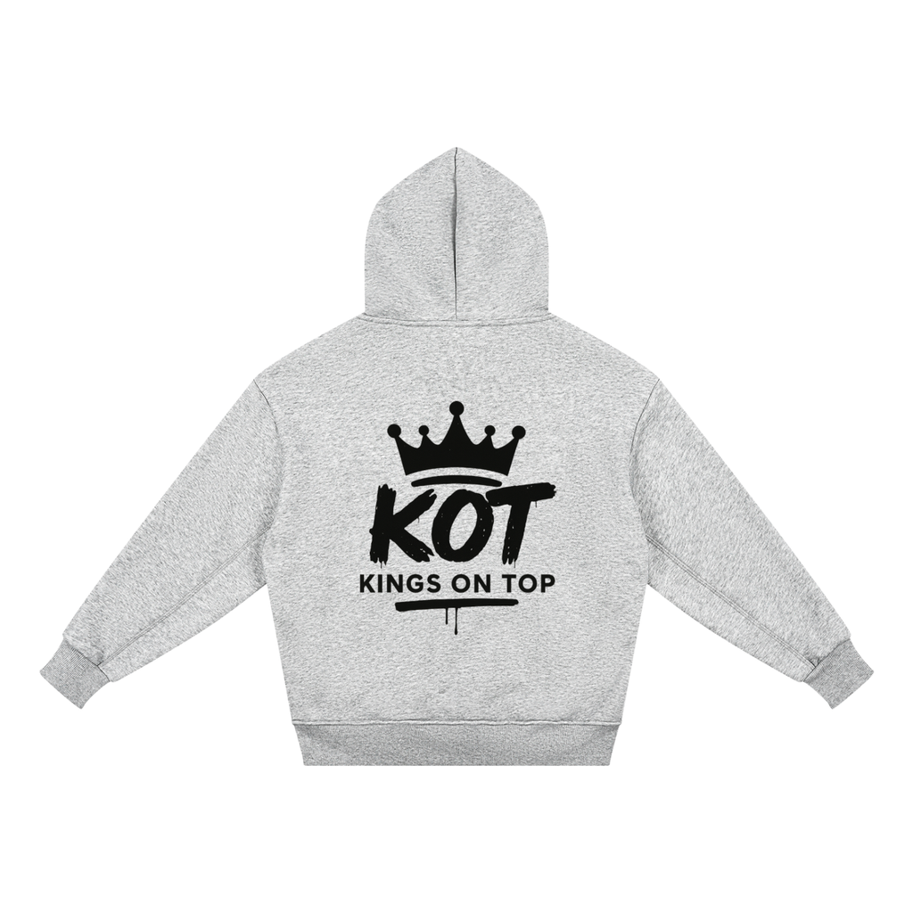 KOT 'Boys Signature' Grey Fleece Hoodie