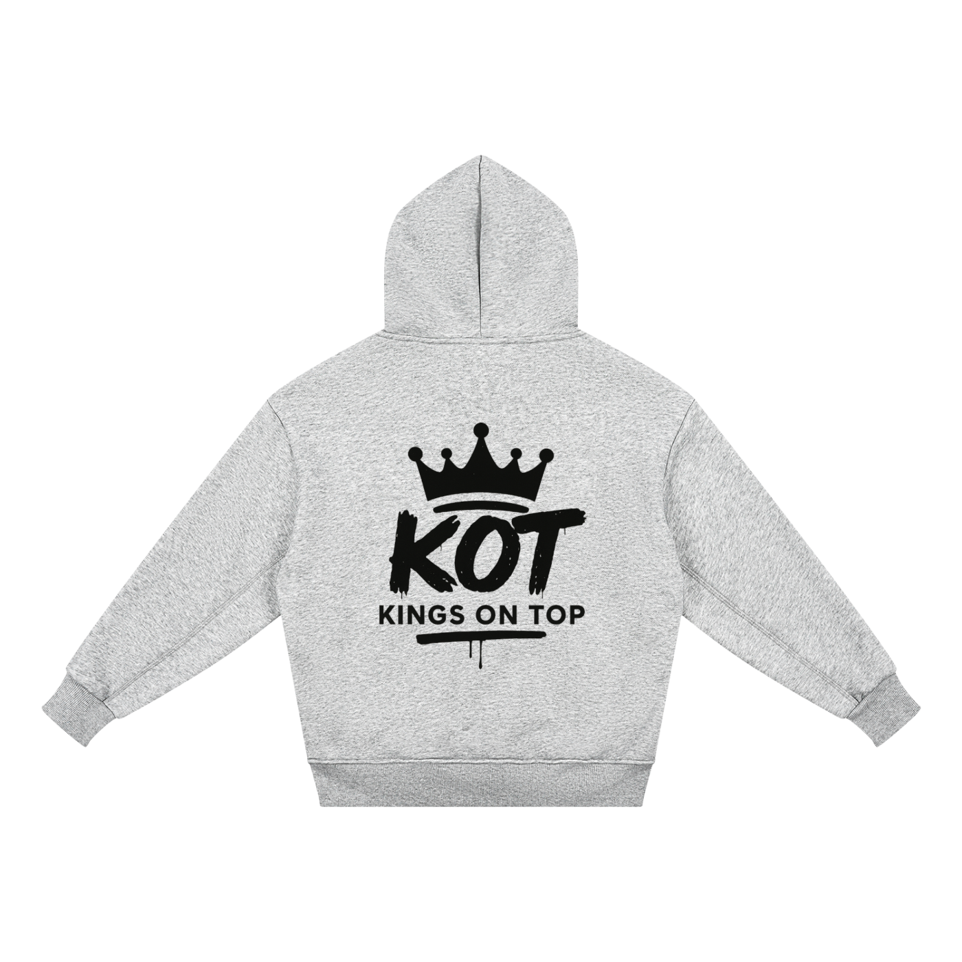 KOT 'Boys Signature' Grey Fleece Hoodie