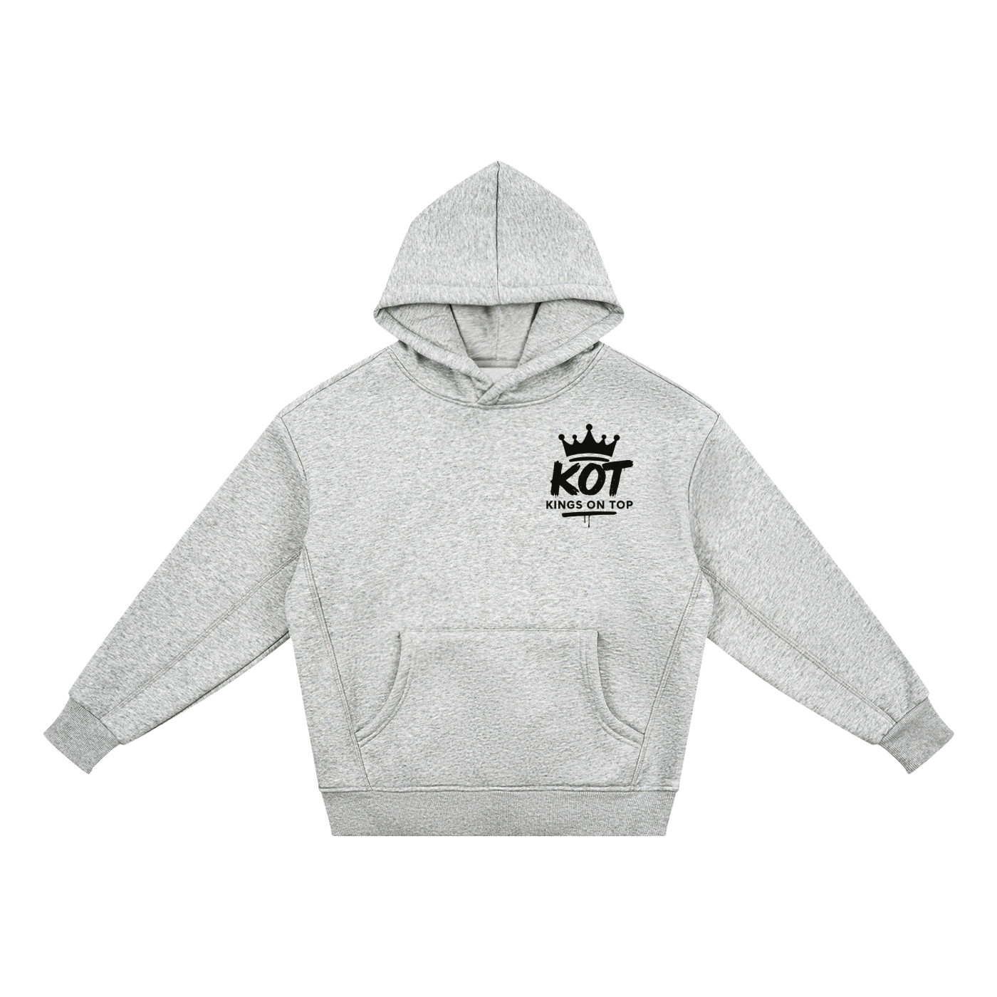 KOT 'Boys Signature' Grey Fleece Hoodie