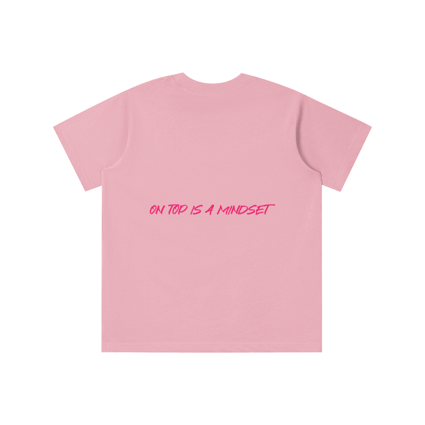 QOT Girls 'Pink & White' T-shirt