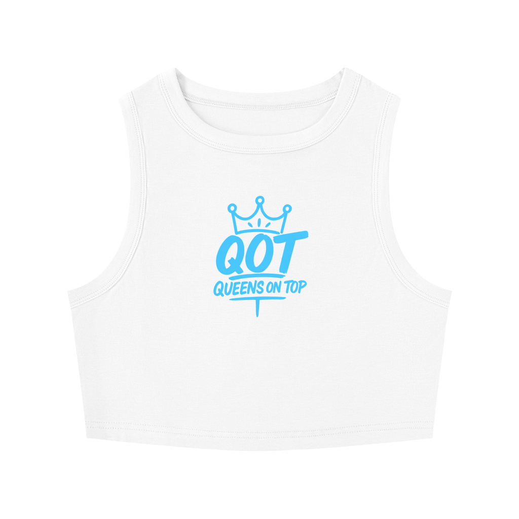 QOT Womens Crop Tank Top